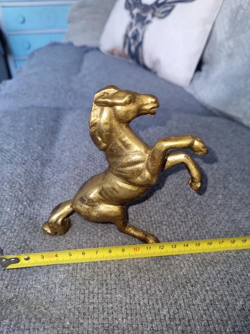 Buy & Sell Willenhall Walsall - Photos for Brass stallion horse (heavy)