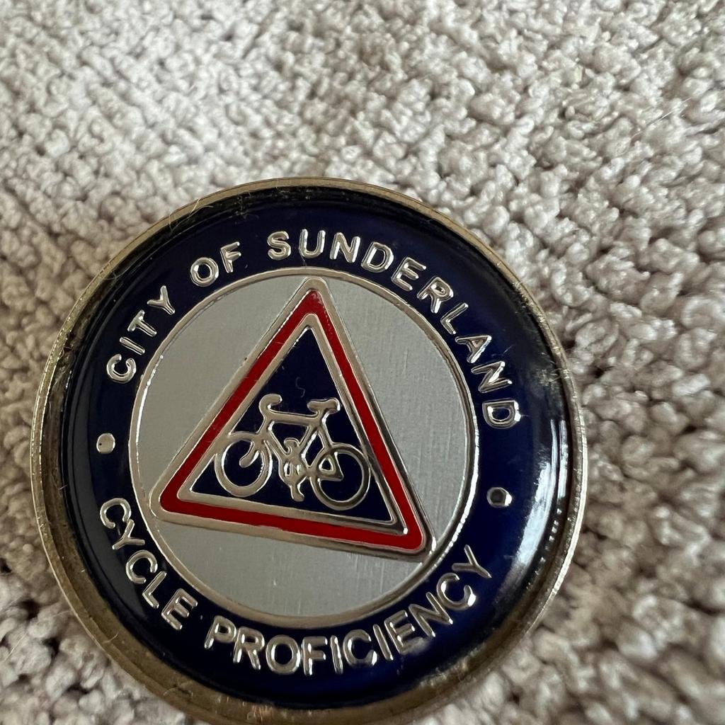 A vintage pin badge in new like condition.year 2000 Been stored away ideal for collectors