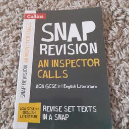 English literature book revision guide for gcse
collect from wa5 7xd