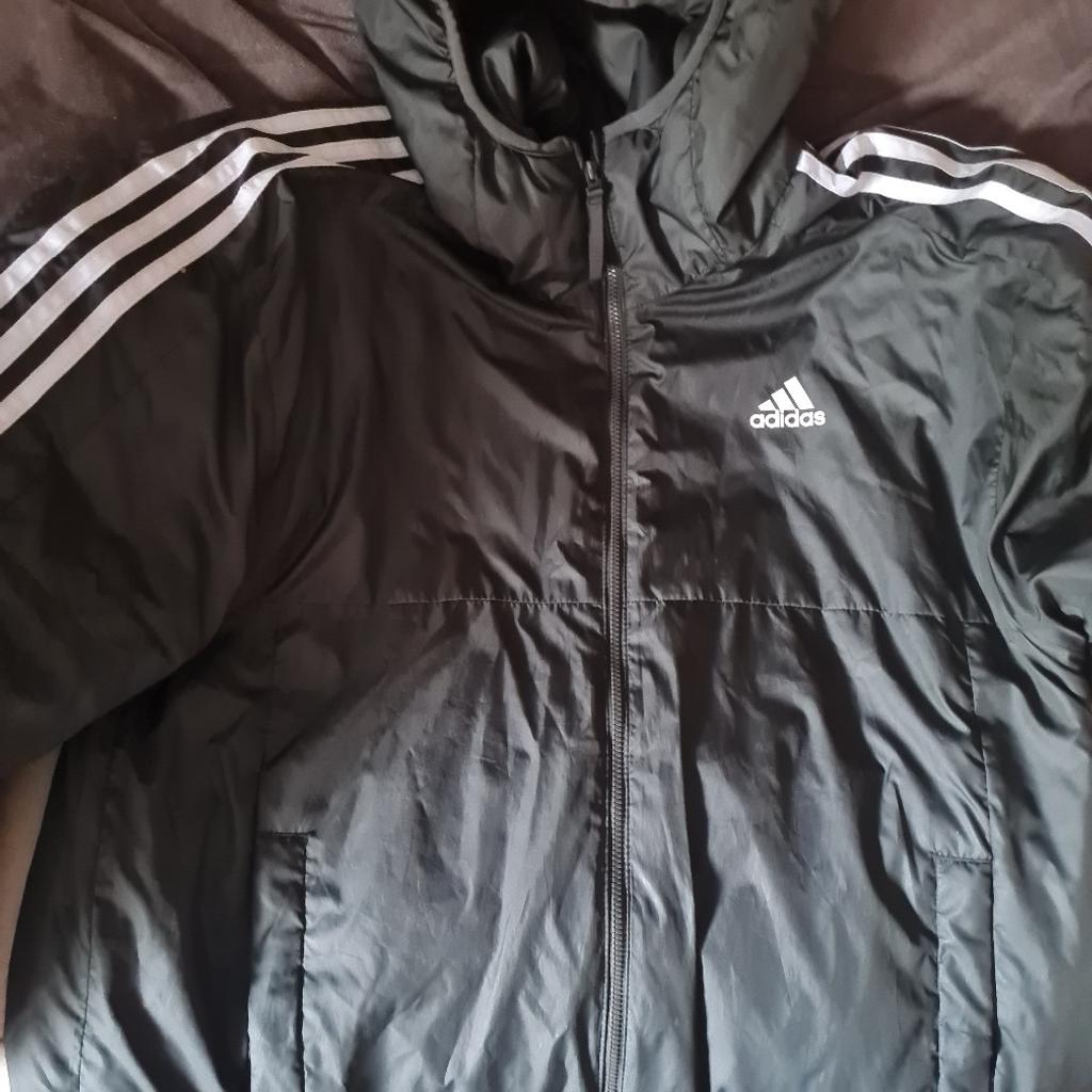 Adidas coat with hood