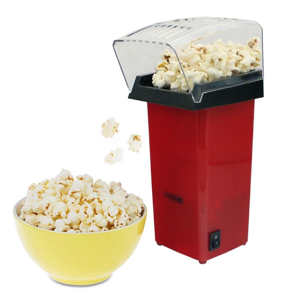Brand new Red Electric Hot Air Popcorn Maker Pop Corn Making Popping Popper Machine for sale.

Making popcorn is fun and healthy with this Popcorn Maker. Hot air pops fresh popcorn from the chute to your bowl in minutes.

Popping with air instead of oil means less fat and fewer calories for a healthy snack. You can add flavours, oils or butter once the popcorn is made.

The kit also comes with a handy intergrated measuring cup.

Features:

Hot Air Popcorn Maker.
Hot air pops fresh popcorn from the chute to your bowl in minutes.
Popping with air instead of oil means less fat and fewer calories.
Includes a handy measuring cup.
Easy to use.
Easy to clean.
Power: 900W.
Colour: Red.
Approx. dimensions - height: 26cm x width: 13cm.

I have multiple available. If you buy more than 1, will give you a deal. RRP £30, selling for £20.

CASH ON COLLECTION, COLLECTION FROM INSIDE EUSTON STATION, DON'T MESSAGE IF YOU DON'T AGREE TO THESE TERMS. I HAVE A CURRENCY CHECKER, NOTES WILL BE CHECKED.