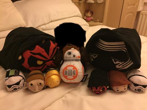 Buy & Sell Tyne and Wear Gateshead - Photos for 9 x Star Wars soft toys inc BB8 & tsum tsums