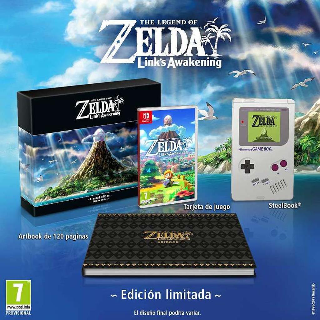 Verkaufe hier die Limited Edition von The Legend of Zelda Links Awakening für die Nintendo Switch. Diese Edition beinhaltet ein 120-seitiges Artbook und ein Steelbook. Es handelt sich um unbenutzte und noch versiegelte Neuware. Kein Tausch! Abholung oder Versand möglich.