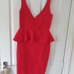 Women's Red Dress.
Boohoo, Size 10.
Barely worn.
Collection only.