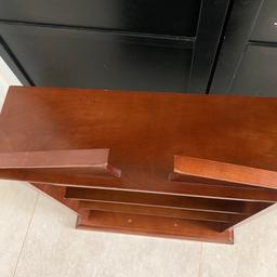 Hanging Wall unit 
Overall good condition 
Height overall 70cm
width 52cm
Depth. 18cm