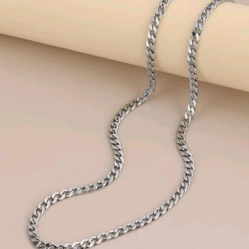 Mens Chain. Sterling Silver 60cm. price drop