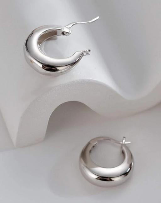 Buy & Sell Greater Manchester Rochdale - Photos for Ladies Hoop Earrings. Sterling Silver