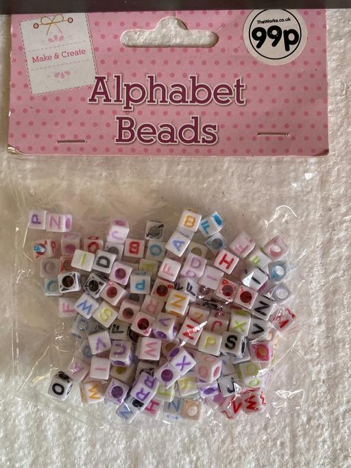 Classes West London - Photos for Alphabet beads .