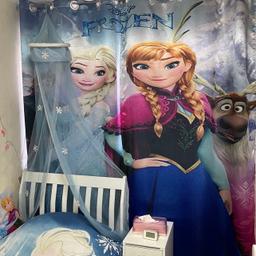 Disney Frozen Elsa & Anna 3D Blockout Photo Curtain Print Curtains Fabric Kids Windowsn £60
SAWINDOW DECORATIONS VOILE KIDS NET CURTAINS £10
Bed Net Tent £8
All together £70
In excellent condition
Please do look my other items
From a pet an smoke free home
Only collection
Peckham