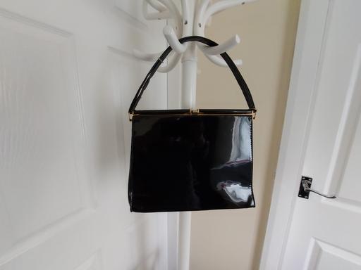 Buy & Sell Lancashire Pendle - Photos for Handbag Vintage Retro Leather Black