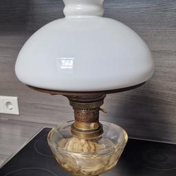 Sehr schöne, seltene Spiritus Lampe mit Hasag-Brenner. 53cm hoch. Pumpe leichtgängig. Original Docht. Glühstrumpf muss selber angepasst werden, da der vorhandene beim Transport zerbröseln wird.
