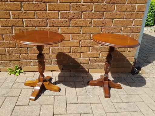 Buy & Sell West Midlands Birmingham - Photos for Pair of oak side tables