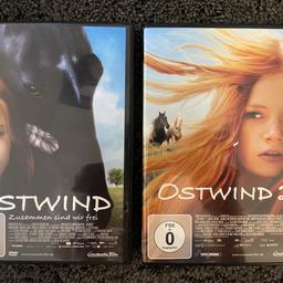 Verkaufe 2 DVD‘s von Ostwind: Teil 1 und 2
Preis für beide zusammen.
Tierloser Nichtraucherhaushalt
Versandkosten € 5,-