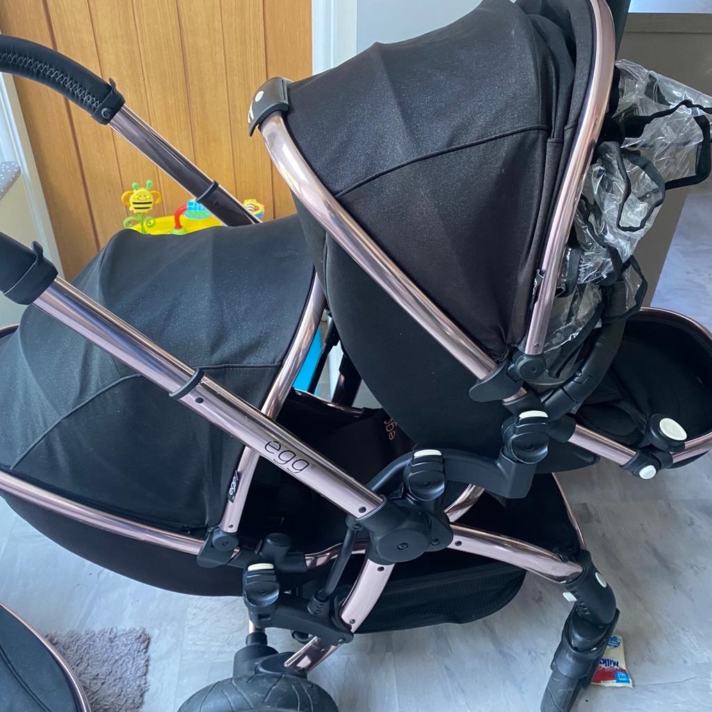 Limited edition diamond black egg pushchair in NG19 Woodhouse for £500.00 for sale Shpock