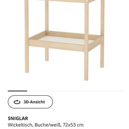 Wickeltisch von Ikea, NP €49,99
