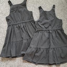 2 X Grey School Dresses.
3-4 Years

In good used condition. 

Collection from TW13 

From a smoke and pet free home 

£4