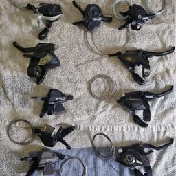 Bike/Bicycle Gear Shifters 5 x3 speed £5 each
have 3 7s singles £5 each
have 1 8s single £10
can deliver for fuel