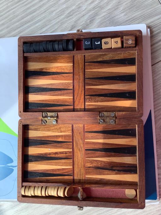 Buy & Sell Essex Basildon - Photos for Mini wooden backgammon