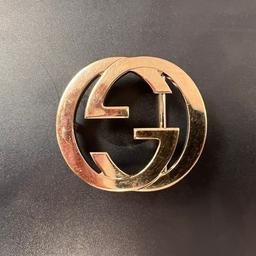 Medium gold GG Gucci buckle. The buckle imperfections so any questions please ask.