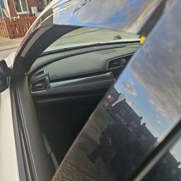 honda civic window deflector are are very good to have on if you smoke are just want window down abit for fresh air and don't get wet if its raining give the car a even better look open to offers