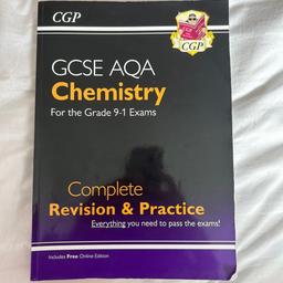 This is an incredible revision guide which helped me achieve a 9 in my GCSE Chemistry. It is in an exceptional condition and I would hate for it to go to waste as it has the potential to help so many more people. Complete with revision notes, tips and practice questions it’s a great way to start revising even if you’re not sure how to! If you wish to purchase multiple of my books I may be able to do a bundle deal so contact me for more information! #valentine