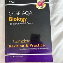 This is an incredible revision guide which helped me achieve a 9 in my GCSE Biology. It is in an exceptional condition and I would hate for it to go to waste as it has the potential to help so many more people. Complete with revision notes, tips and practice questions it’s a great way to start revising even if you’re not sure how to! If you wish to purchase multiple of my books I may be able to do a bundle deal so contact me for more information! #valentine