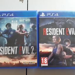 ps4 residents evil 2 in good condition and working order PS4 resident evil 3 in good condition and working order great games to play £35 no offers