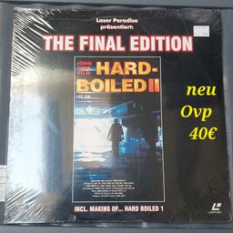 Alle 5 Laserdiscs sind noch neu ovp
einzel Preise  Stehen auf den Bildern 
nab noch ne zweite Anzeige mit gebrachten Laserdisc Filmen online