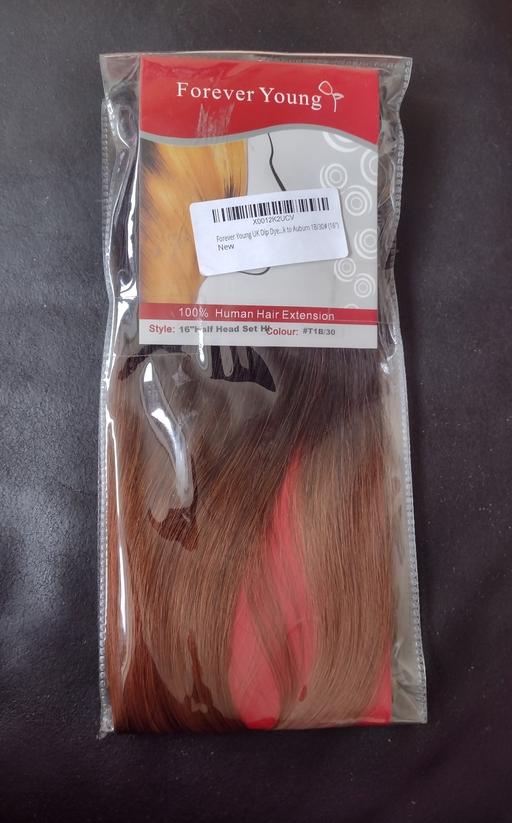 Buy & Sell South West London Wandsworth - Photos for 💯 Black/Auburn Ombre Human Hair Extensions