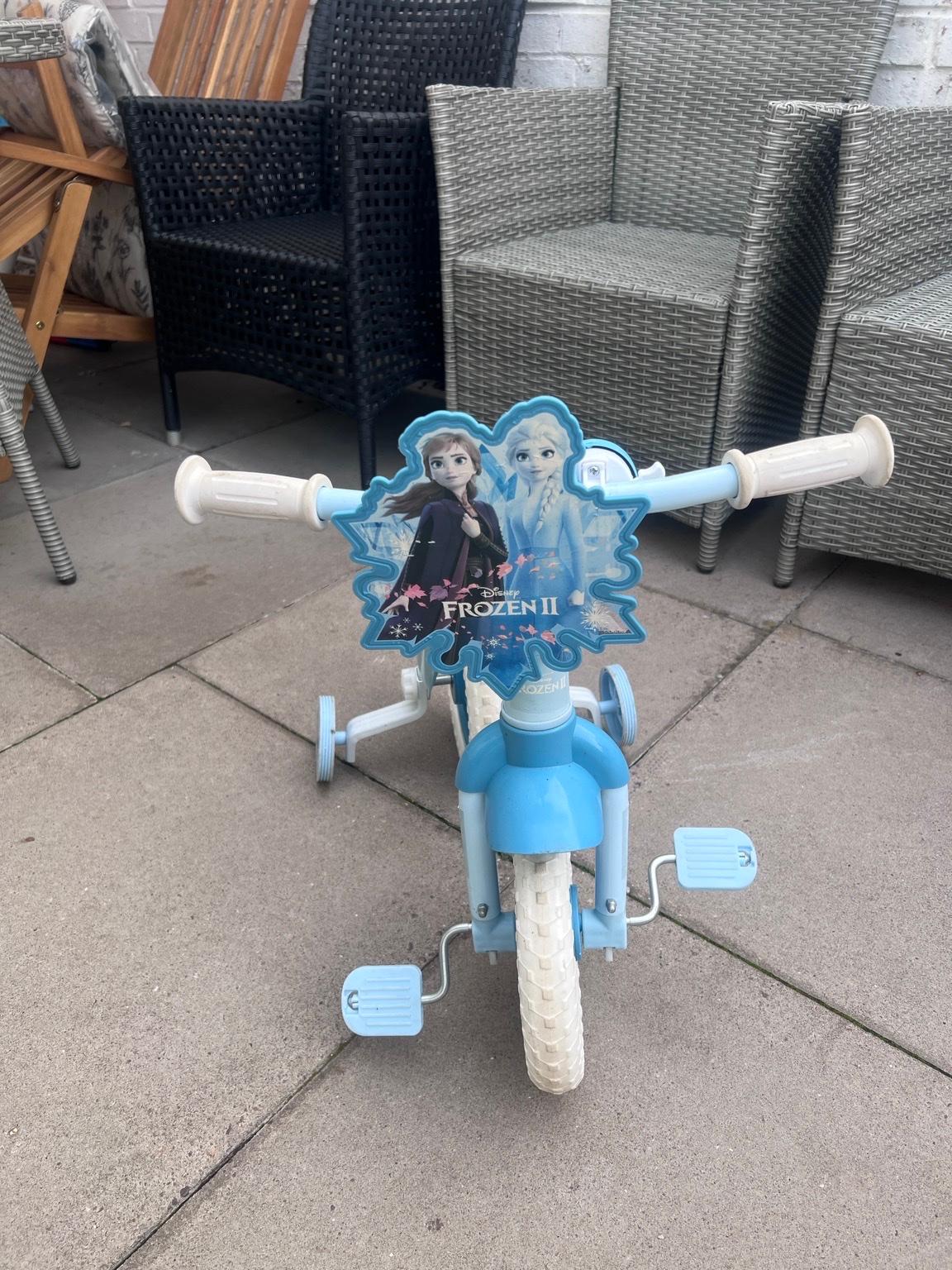 elsa frozen bike