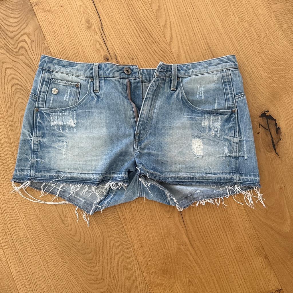 Damen G-Star Jeans Shorts große 29 Seher gute Zustand
