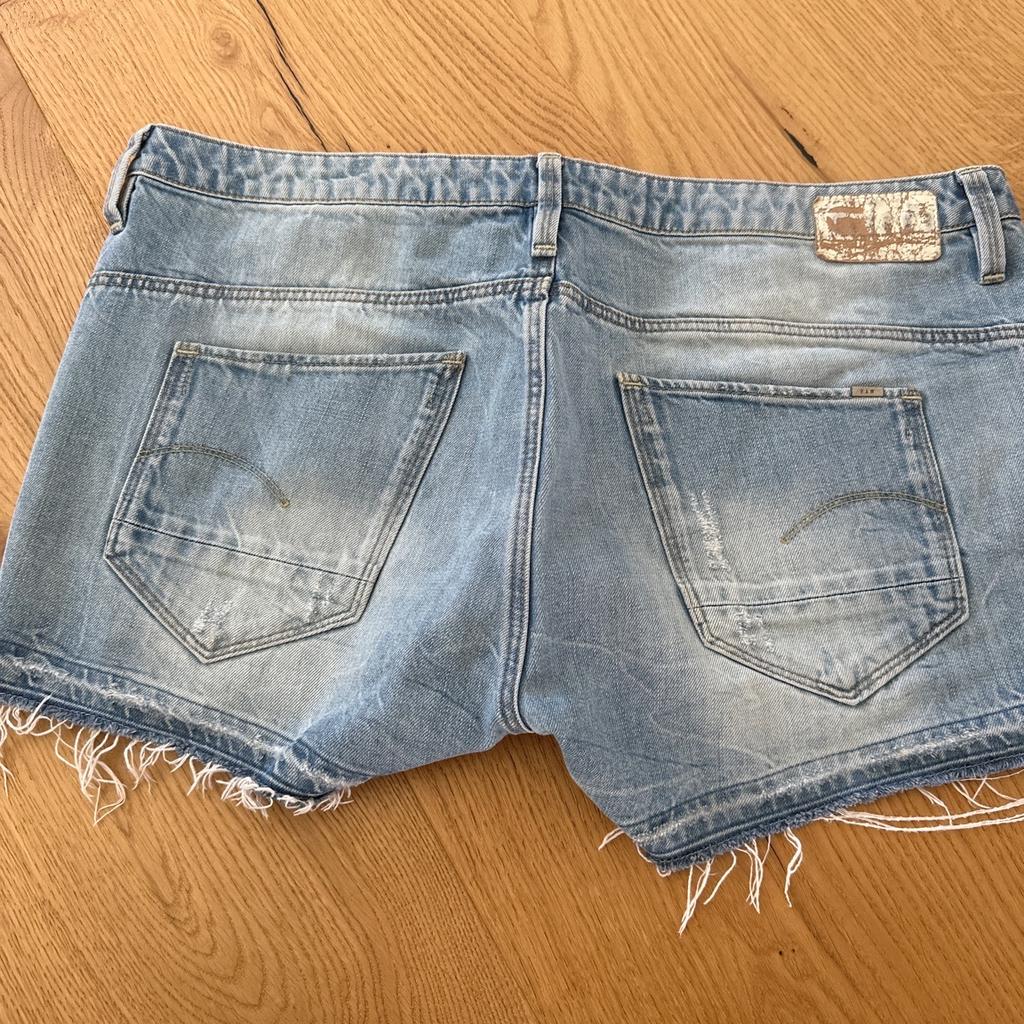 Damen G-Star Jeans Shorts große 29 Seher gute Zustand