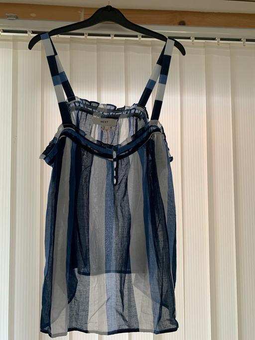 Buy & Sell West Midlands Dudley - Photos for Brand new next stripe thin cami top size 16