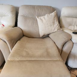 beige recliner chair. only 6 months old .bought from Dunelm.  RRP £349