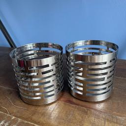 Set of 2
Silver