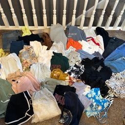 Ladies/girls clothing bundle size 6/8, approx 60 items. All good condition