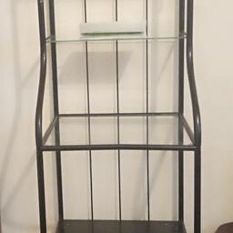 metal display unit in good condition collection only