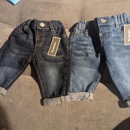 Brand new tagged X2 Bluezoo baby jeans size 0-3 months. £10 for both. Collection only bd2