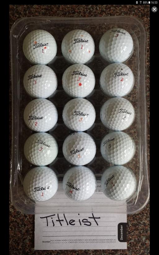 Buy & Sell Cheshire West and Chester Little Sutton - Cheshire West and Chester - Photos for 15 x used Titleist golf balls