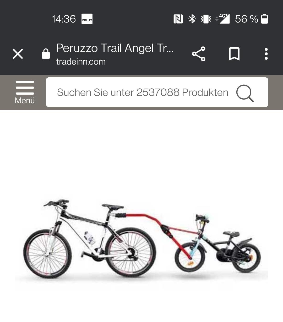 Tandemstange Fahrrad in 6751 Stadt Bludenz für € 59,00 zum Verkauf