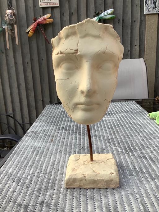 Buy & Sell Essex Basildon - Photos for Face Sculpture On Stand hand made