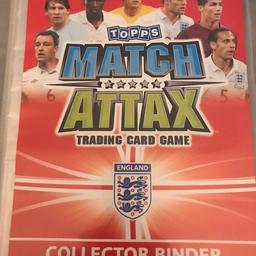 Topps match attax England 2010 with binder
In excellent condition with over 300 cards with messi Ronaldo and limited editions