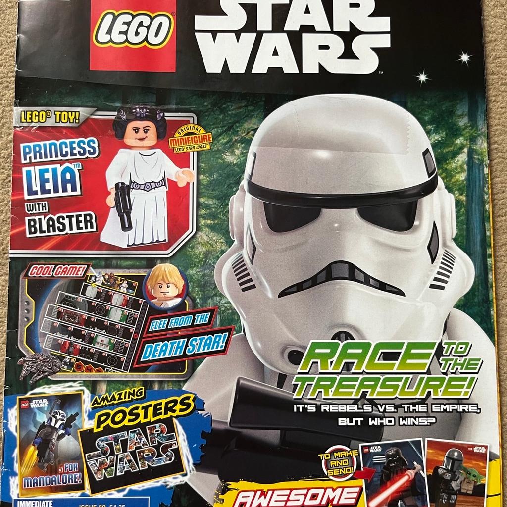 9x Lego Star Wars Magazines (No Lego Included, Magazines Only):

#79
#88
#89 - Missing Posters
#90
#91
#92
#93
#94
#96

These have been read and are in great condition. The issue 89 magazine has the posters missing though, all others are fully intact.

The magazines have plenty of activities to do as well as bits to make. Thee will help keep your little ones entertained over the summer holidays 😁

#lego #legostarwars #legostarwarsmagazines #legomagazine #starwars