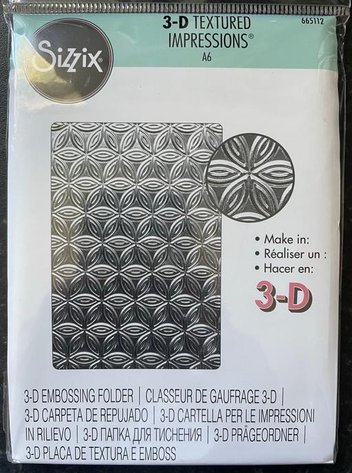 Classes Essex Thurrock - Essex - Photos for Sizzix 3D Textured Embossing Folder