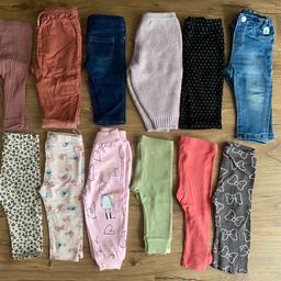 Verkaufe Hosen (Jeans, Cordhose, Leggings…) in der Gr. 74

Marken wie Zara, H&M…