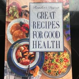 The great recipes for good health
A Readers Digest
Loads of recipes
Good clean condition