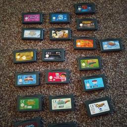 Gameboy boy games all working will listen to offers buyer pays postage