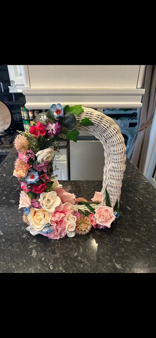 Buy & Sell West Yorkshire Leeds - Photos for Floral wicker mirror