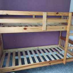 Excellent condition only used at Grandparents house on occasions. These have been dismantled already for collection from Ashgate, Chesterfield S40. Please note no mattresses.