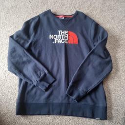 navy the North face jumper size xl excellent condition only worn once